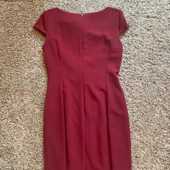 Heath work dress flattering waist rouge - Picture 3 of 3